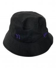 Y's (ワイズ) New Era (ニューエラ) コラボバケットハット ブラック