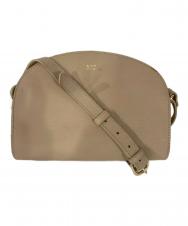 A.P.C. (アーペーセー) ハーフムーンショルダーバッグ ベージュ