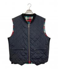 Eddie Bauer (エディーバウアー) リバーシブルベスト ブラック サイズ:L