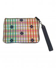 Kate Spade (ケイトスペード) BEAMS COUTURE (ビームス クチュール) 刺繍ポーチ マルチカラー