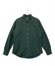 RALPH LAUREN (ラルフローレン) ボタンダウンシャツ グリーン サイズ:SIZE XL