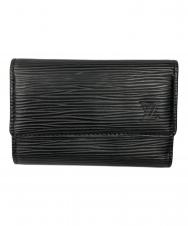 LOUIS VUITTON (ルイ ヴィトン) キーケース ミュルティクレ6 ブラック