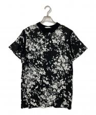 GIVENCHY (ジバンシィ) フラワープリントTシャツ ブラック サイズ:XS