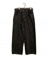 LEVI'S (リーバイス) エクストラバギーデニムパンツ グレー サイズ:W30