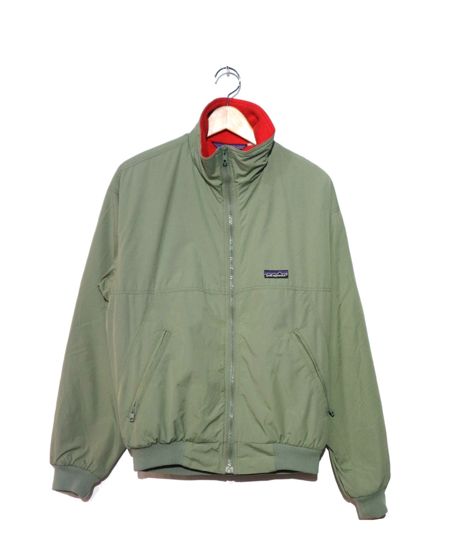 中古 古着通販 Patagonia パタゴニア 古着 シェルドシンチラジャケット オリーブ サイズ M オールドパタゴニア シェルドシンチラジャケット ブランド 古着通販 トレファク公式 Trefac Fashion