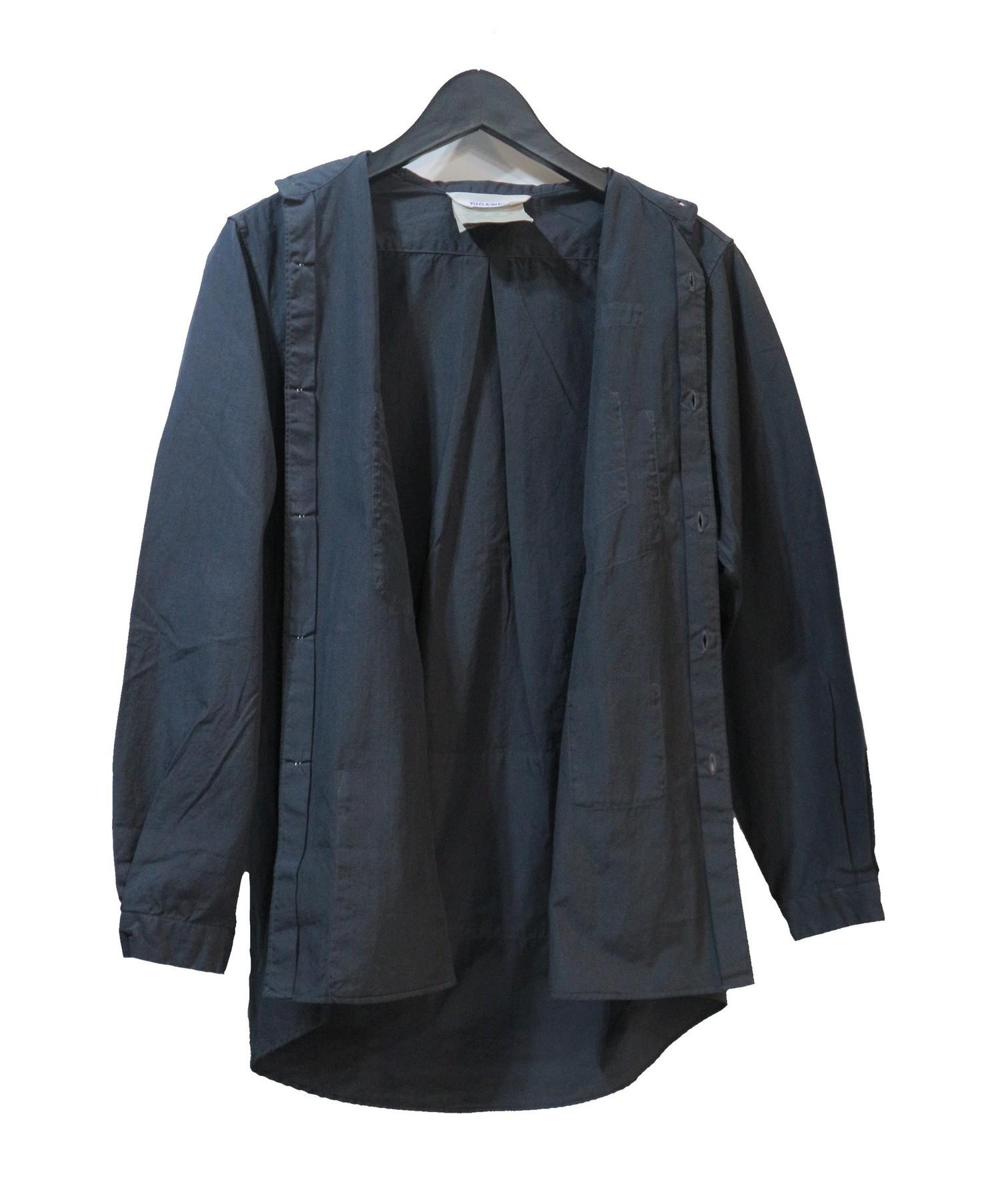 DIGAWEL (ディガウィル) マルチポケットシャツ ネイビー サイズ:1 PORTERコラボ