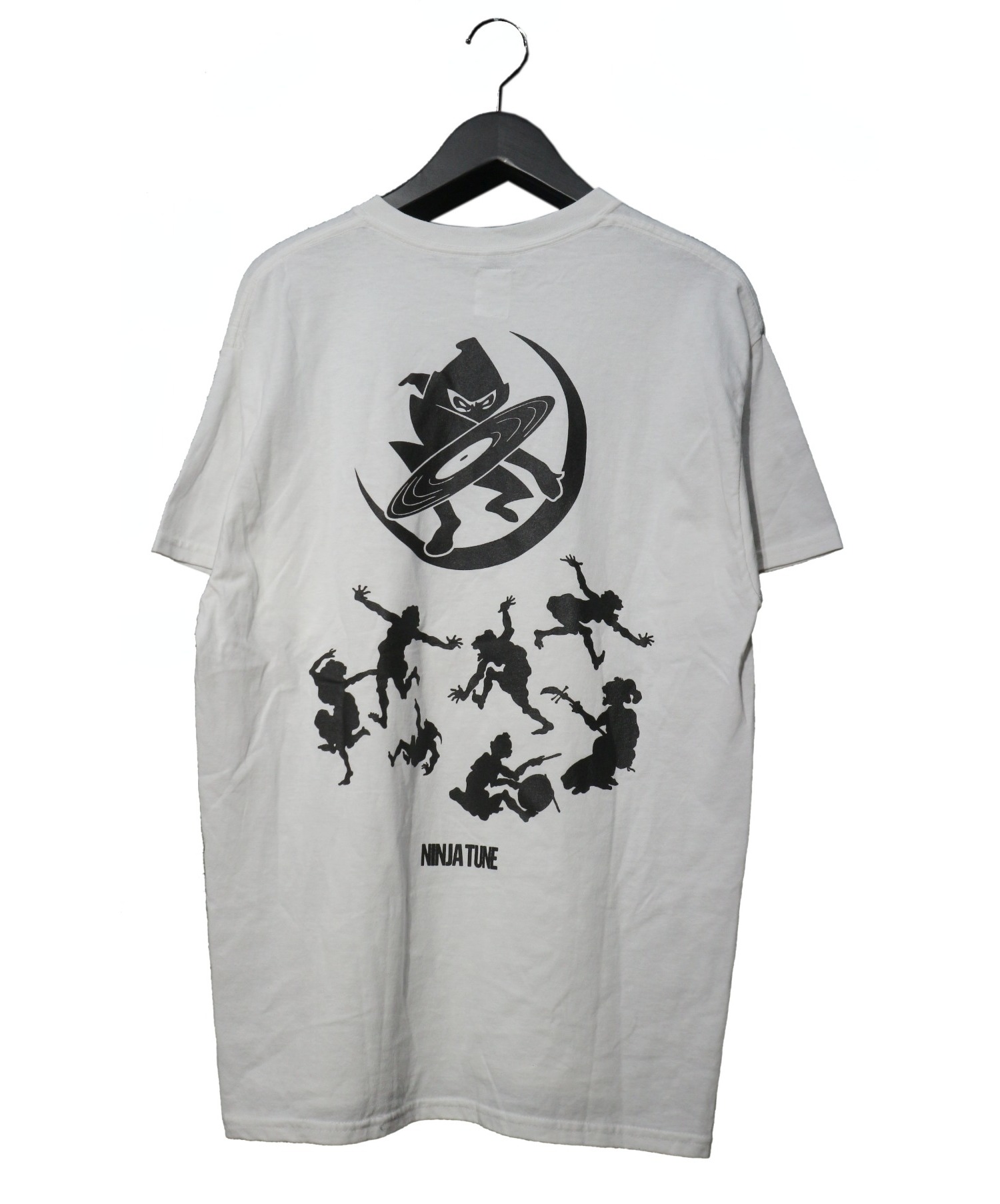 SASQUATCHfabrix. (ザスクワッチファブリックス) Tシャツ ホワイト サイズ:L ×NINJA TUNE ×BEAMS　18SS