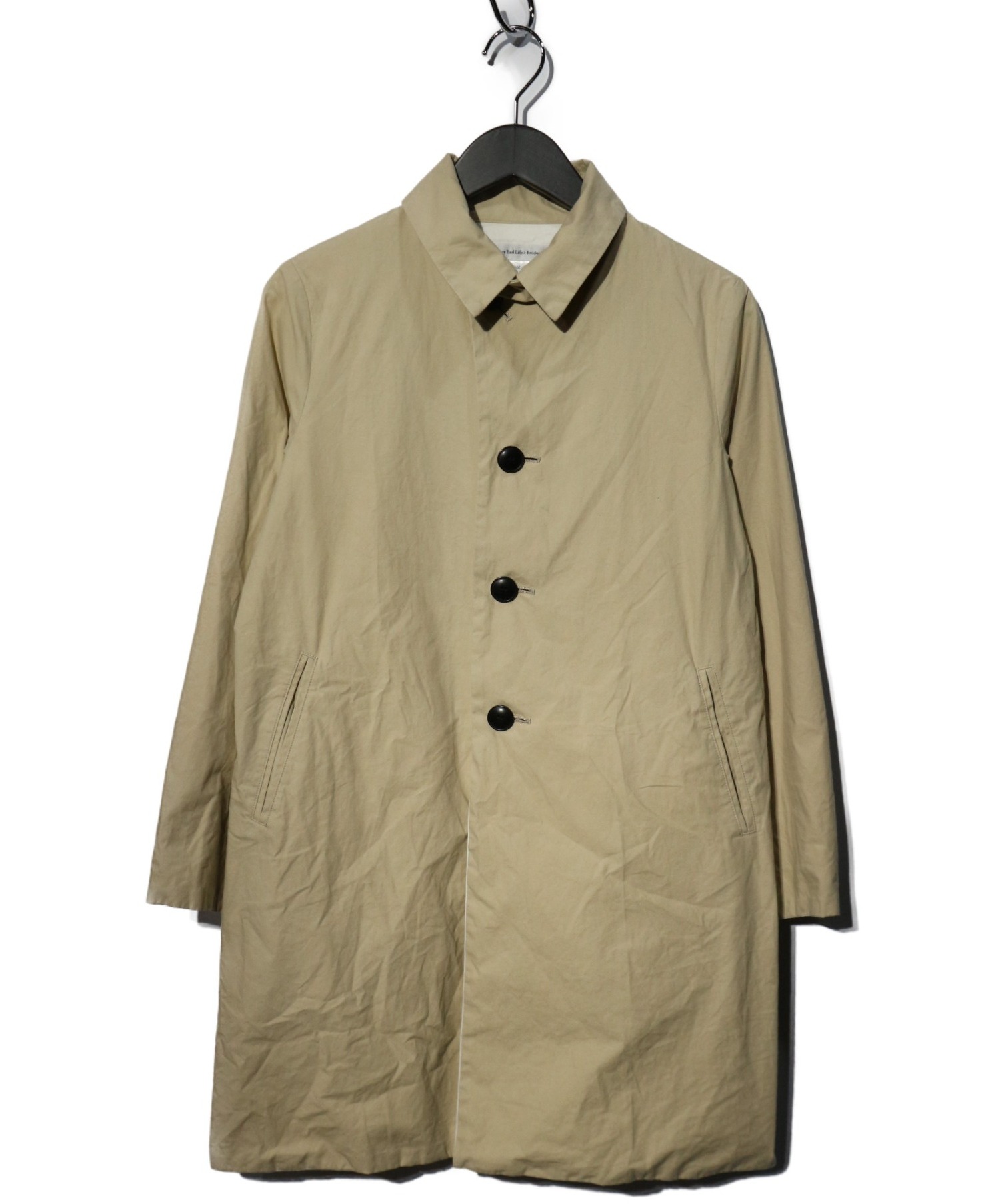中古 古着通販 Eel イール サクラコート ベージュ サイズ Xs ブランド 古着通販 トレファク公式 Trefac Fashion