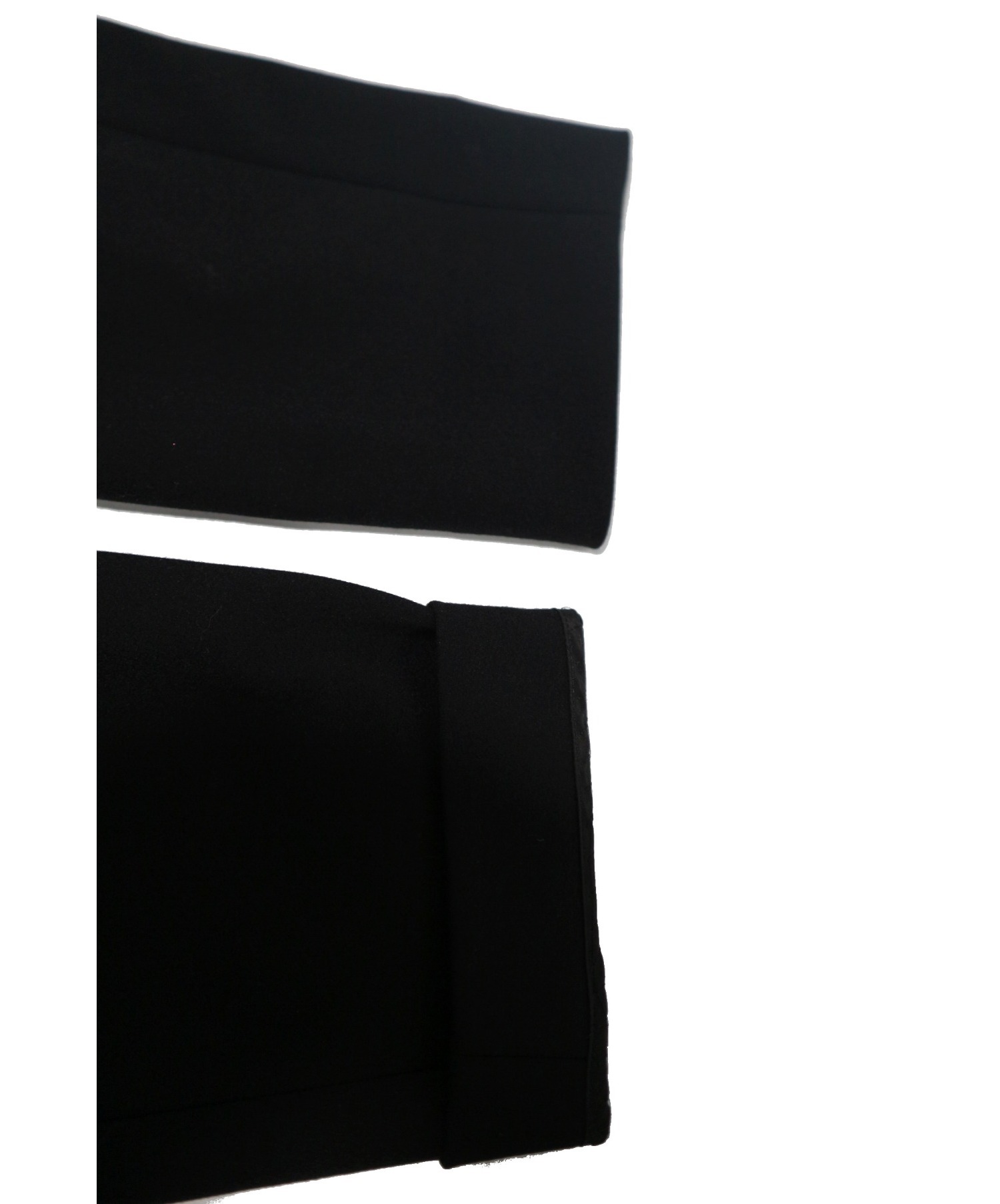 ENFOLD (エンフォルド) ライトダブルクロスショートジャケット ブラック サイズ:38