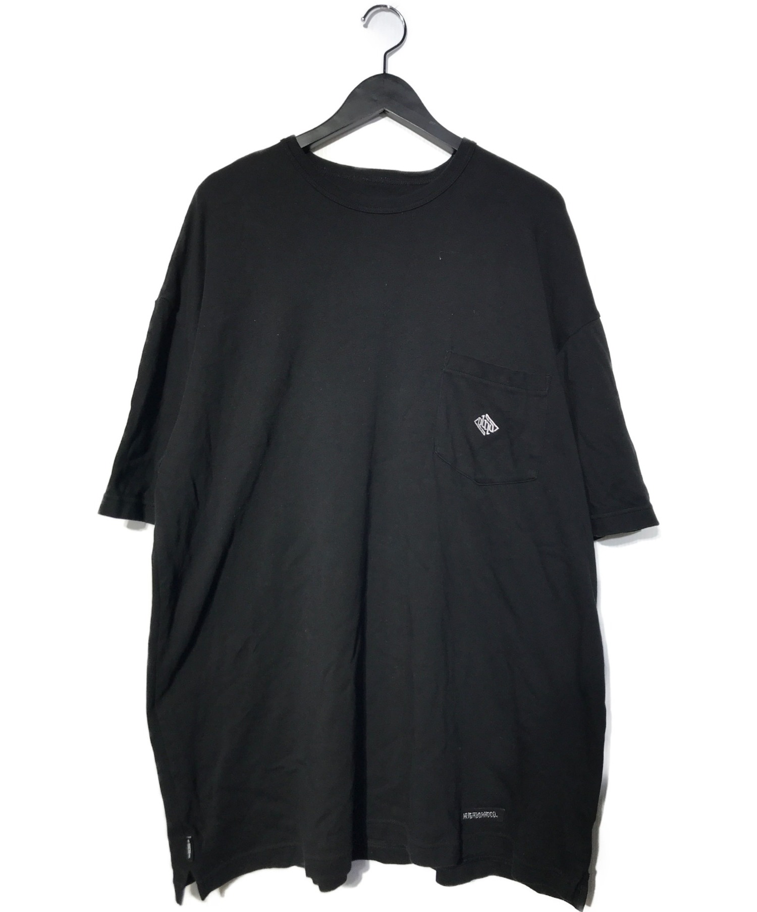 【中古・古着通販】NEIGHBORHOOD (ネイバーフッド) SMOOTH/C-CREW SS TEE Tシャツ ブラック サイズ:XL