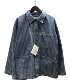 Engineered Garments WORKADAY（エンジニアドガーメンツ ワーカーデイ）の古着「Shop Coat ショップコート」｜ブルー