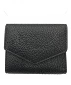 Maison Margiela11（メゾンマルジェラ11）の古着「エンベロープ ウォレット 3つ折り 財布」｜ブラック