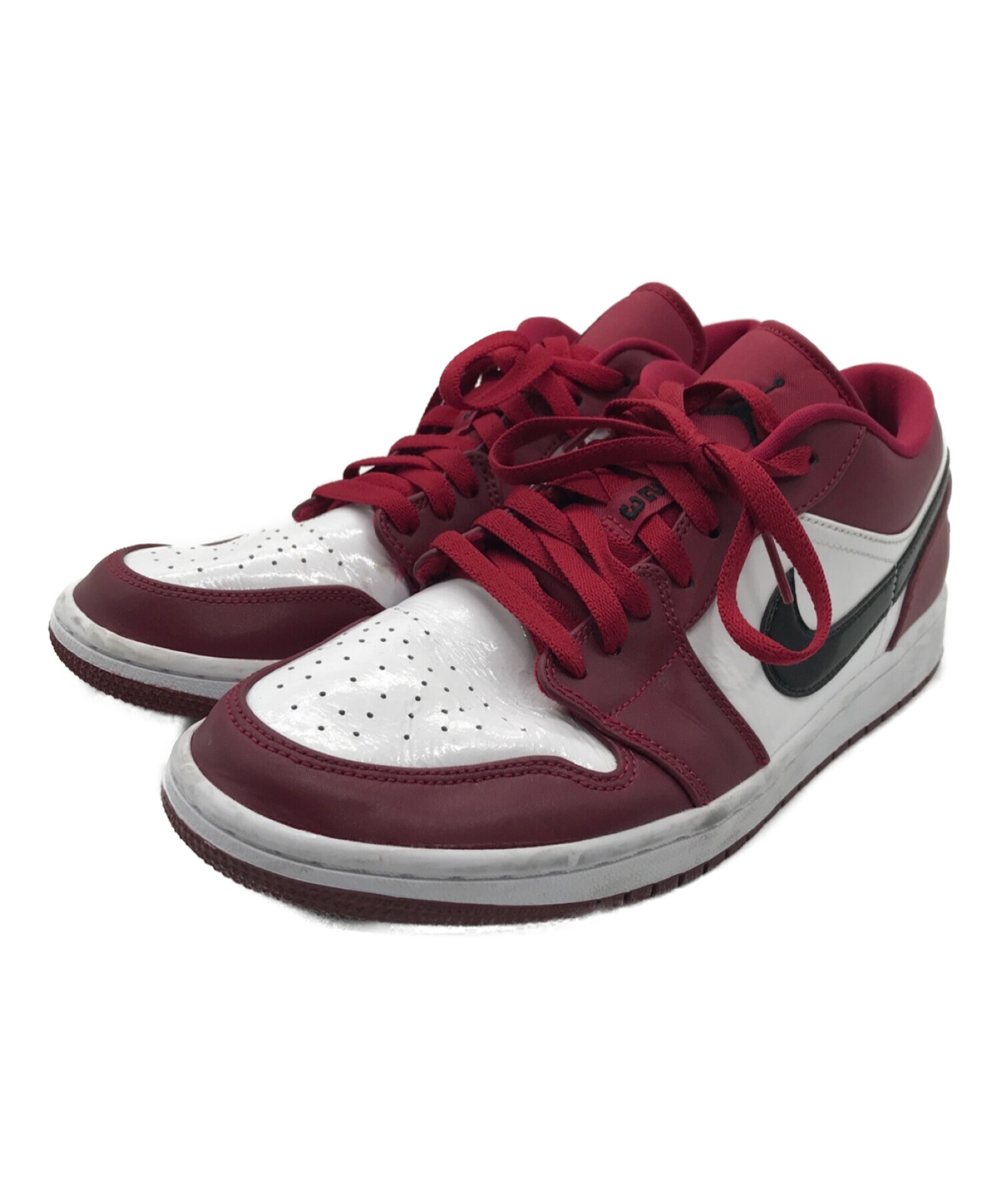 中古 古着通販 Nike ナイキ Air Jordan 1 Low エアジョーダン ローカットスニーカー ボルドー サイズ 28cm ブランド 古着通販 トレファク公式 Trefac Fashion