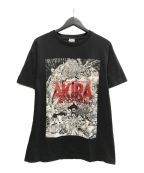 AKIRA ART OF WALL（アキラ アートウォール）の古着「LIMITED プリントTシャツ」｜ブラック