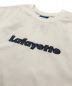 中古・古着 Lafayette (ラファイエット) PAISLEY LOGO TEE ペイズリーロゴ Tシャツ ホワイト サイズ:XL 未使用品：2980円