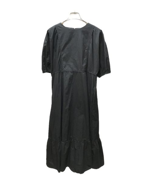 Adam et Rope（アダムエロペ）Adam et Rope (アダムエロペ) ボリュームスリーブドレス ブラック サイズ:Freeの古着・服飾アイテム