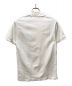 LACOSTE (ラコステ) ワンポイント 鹿の子ポロシャツ ホワイト サイズ:XS：2980円