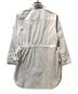 NARA CAMICIE (ナラカミーチェ) ウエストポイント デザイン シャツ ホワイト：2980円