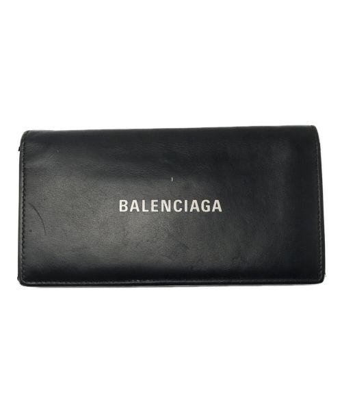BALENCIAGA（バレンシアガ）BALENCIAGA (バレンシアガ) EVERYDAY KYOTO DLQHN 長財布 ブラックの古着・服飾アイテム