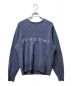 SUPREME（シュプリーム）の古着「20AW Stone Washed Sweater ストーン ウォッシュド セーター ニット」｜ブルー