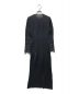 mame kurogouchi (マメクロゴウチ) Crane Pattern Jacquard Knitted Dress クレーン パターン ジャガード ニットワンピース ネイビー サイズ:1：35800円