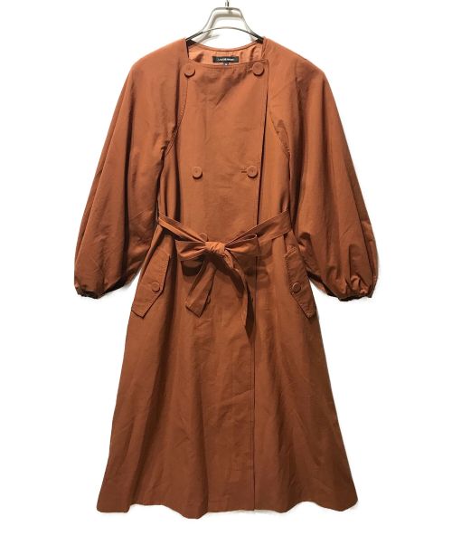 LAUTRE AMONT（ロートレアモン）LAUTRE AMONT (ロートレアモン) NEW SPRING COAT オレンジ サイズ:38の古着・服飾アイテム