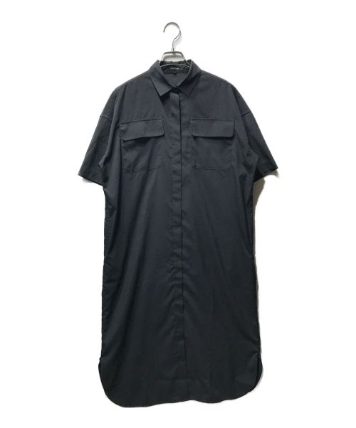 UNTITLED（アンタイトル）UNTITLED (アンタイトル) シャツワンピース ブラック サイズ:1の古着・服飾アイテム