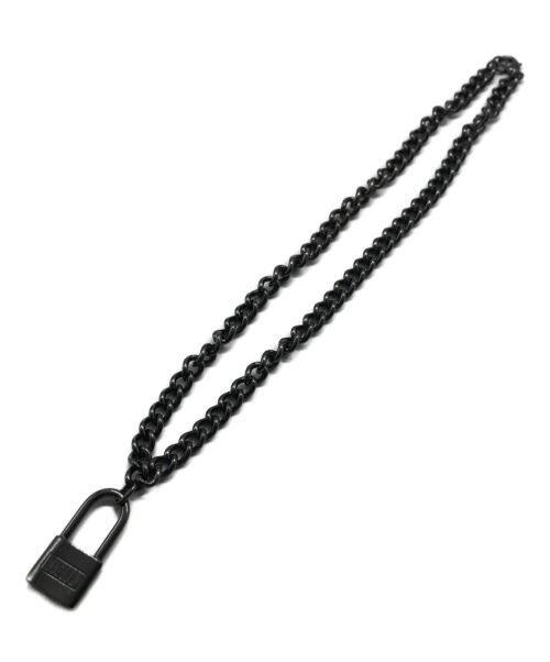 UNCLOD（アンクロッド）UNCLOD (アンクロッド) パドロックネックレス ブラックの古着・服飾アイテム