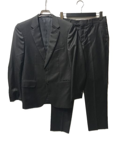 PAUL SMITH（ポールスミス）PAUL SMITH (ポールスミス) Super 130's Wool ロロピアーナ ウール セットアップ スーツ  ブラック サイズ:Mの古着・服飾アイテム