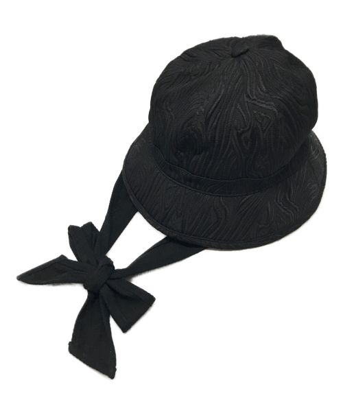 SASQUATCHfabrix.（サスクワッチファブリックス）SASQUATCHfabrix. (サスクワッチファブリックス) QUILTING EARMUFF HAT キルティングハット ブラックの古着・服飾アイテム