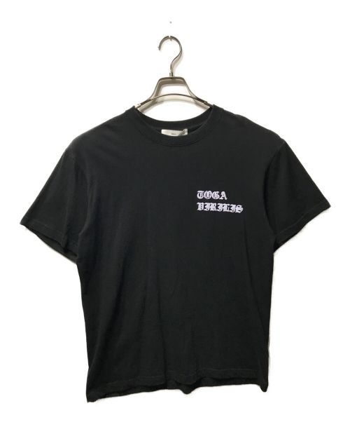 TOGA VIRILIS（トーガ ビリリース）TOGA VIRILIS (トーガ ビリリース) PRINT T-SHIRT プリント Tシャツ ブラック サイズ:46の古着・服飾アイテム