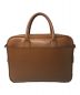MICHAEL KORS (マイケルコース) Warren Compact Leather Briefcase Bag ブラウン：7800円