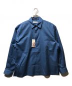 TTT MSWティー）の古着「Regular Collar Shirt」｜ブルー