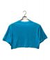 UNFIL (アンフィル) フレンチ リネン ジャージー クロップド Tシャツ スカイブルー サイズ:1：4800円