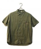 HAI SPORTING GEARハイスポーティングギア）の古着「オーバーサイズシャツ」｜グリーン