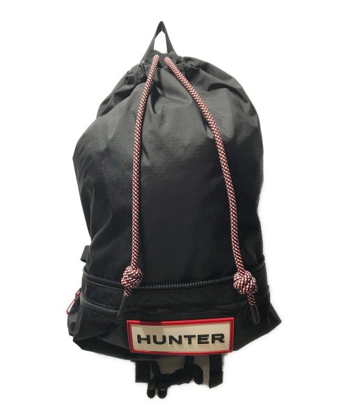 HUNTER（ハンター）HUNTER (ハンター) トラベルリップストップバックパック ブラックの古着・服飾アイテム