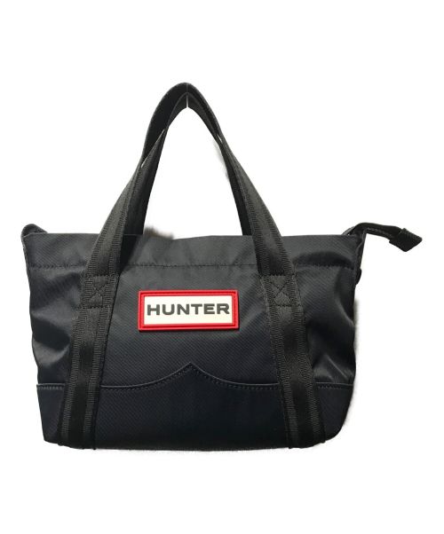 HUNTER（ハンター）HUNTER (ハンター) ナイロントップクリップトートバッグ ブラックの古着・服飾アイテム