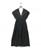 MARIHAマリハ）の古着「夏の光のDRESS ノースリーブ ドレス ワンピース」｜ブラック