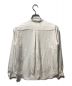 UNTITLED (アンタイトル) シルキータッチ バンドカラーシャツ ホワイト サイズ:XS：3480円