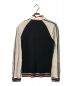 VERSACE (ヴェルサーチ) サーマルジップジャケット ホワイト×ブラック サイズ:M：5800円