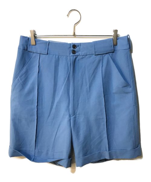 glamb（グラム）glamb (グラム) Slacks Shorts GB0223/P25 23SS ブルー サイズ:Mの古着・服飾アイテム