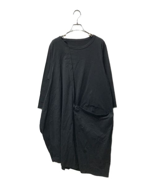 MOYURU（モユル）MOYURU (モユル) 変形ワンピース ブラック サイズ:MLの古着・服飾アイテム
