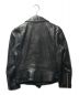 beautiful people (ビューティフルピープル) Vintage leather riders　ライダースジャケット 1745402411 ブラック サイズ:160：19800円