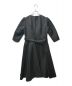 bilitis dix-sept ans (ビリティスディセッタン) リボンベルト付き ドレス 長袖 ワンピース  ブラック サイズ:36：12800円