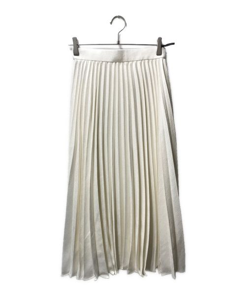 Sov.（ソブ）Sov. (ソブ) プリーツスカート ホワイト サイズ:36 未使用品の古着・服飾アイテム