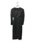 Knuth Marf (クヌースマーフ) Back Open Sheer Dress レースワンピース ブラック サイズ:S：11000円