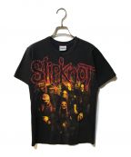 GILDANギルダン）の古着「バンドTシャツ Slipknot スリップノット」｜ブラック