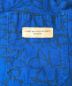 中古・古着 SUPREME COMME des GARCONS SHIRT 18AW Printed Canvas Chore Coat  デニムジャケット 総柄 コットン タギングアート ブランドレザーパーツ ブルー サイズ:L：25800円