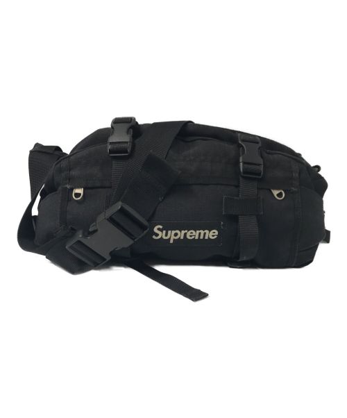 SUPREME（シュプリーム）SUPREME (シュプリーム) waist bag ウエストバッグ 19AW ブラックの古着・服飾アイテム