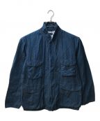 45rpm45アールピーエム）の古着「藍染めM－65ジャケット」｜ネイビー